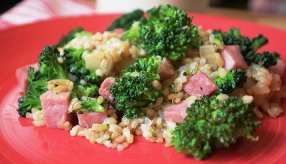 Broccoli Ham Skillet